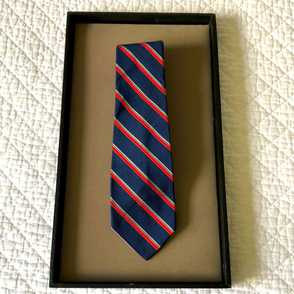 Mens silk red and blue Chaps Ralph Lauren